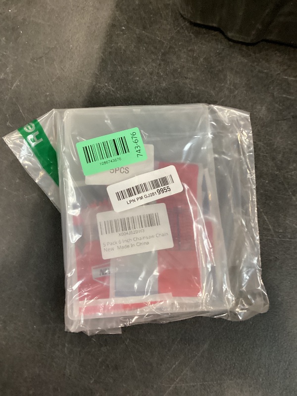 Photo 1 of ANCKNE 6" Chainsaw Chain 5-Pack