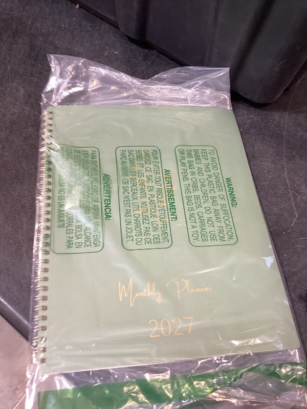Photo 1 of 2027 Monthly Planner - Green