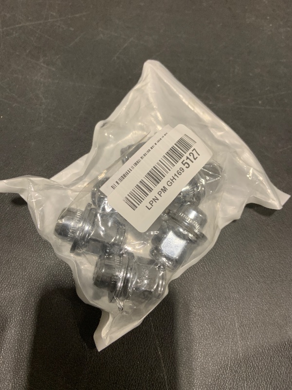 View 2 of 10PCS M12x1.5 Lug Nuts Set,Chrome-Plated Steel Wheel Locks Lug Nuts with Washer Replaces OEM#90084-94001,Lug Nut Lock Set Compatible with Toyota Camry Prius Lexus ES250 Scion (10PCS)