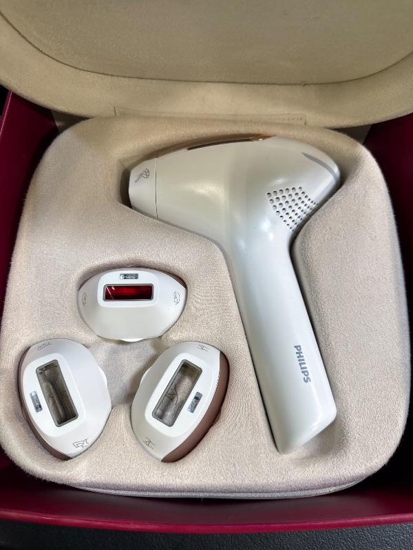 View 3 of Philips Lumea IPL — Salon-Like Laser Hair Removal for Women, Permanent Hair Reduction Device At Home for Face & Body — Safe & Painless for Face, Bikini, Body, 5 Settings & Skin Sensors, BRI984/03
