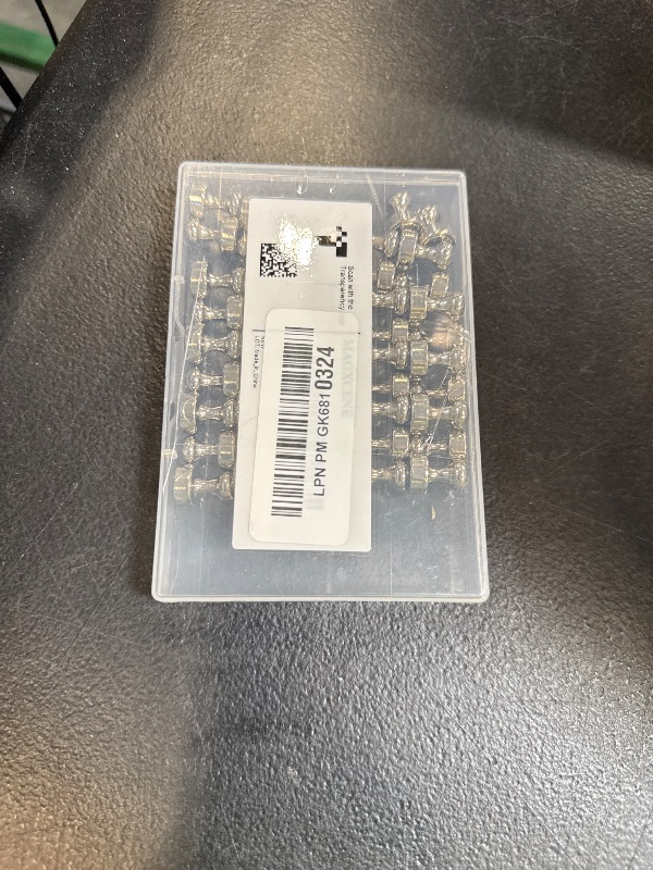 Photo 1 of MAGXCENE Neodymium Fridge Magnets, 50 Pack, Silver
