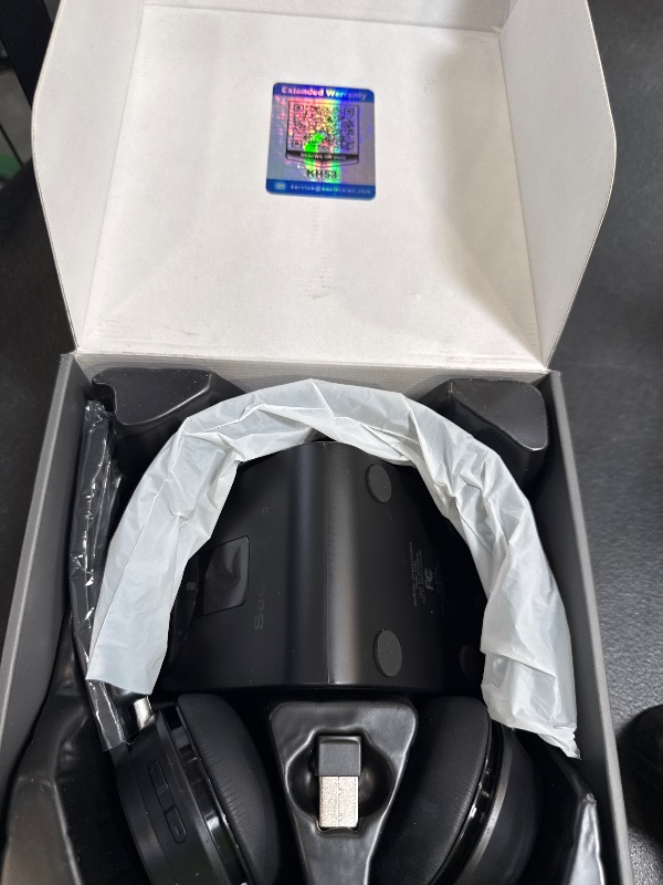 Photo 1 of Soothielec Wireless Headset with Mic for Work, Bluetooth 5.3
