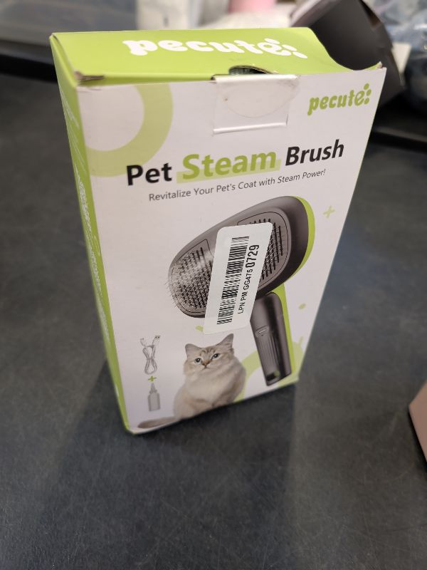 Photo 1 of Pecute Self-Cleaning Steam Brush for Dogs & Cats