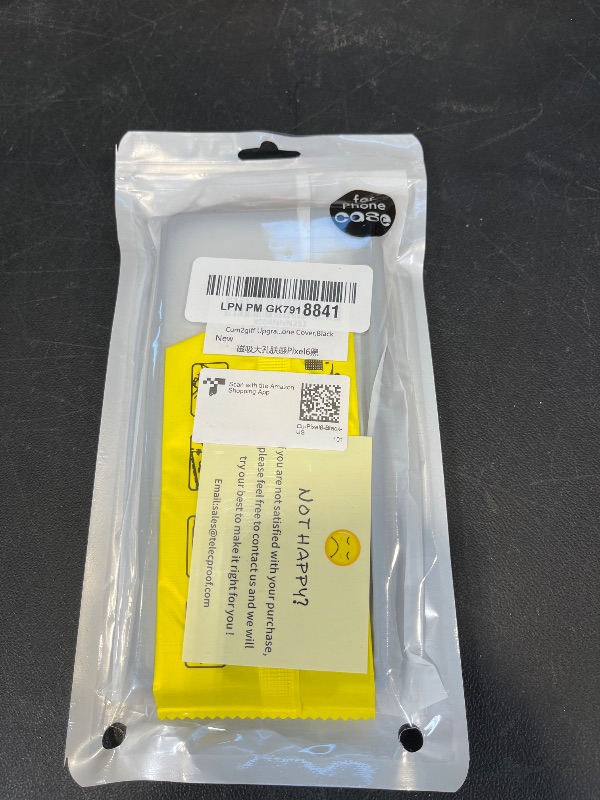 Photo 1 of Cum2giff Upgraded Magnetic for Google Pixel 6 Case & Screen Protector,Black