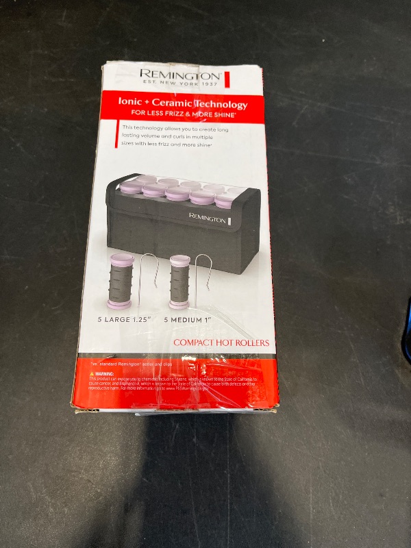 Photo 1 of Remington Compact Ceramic Hot Rollers, 10-Piece Set