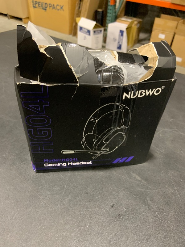 Photo 1 of NUBWO HG04L Gaming Headset - White