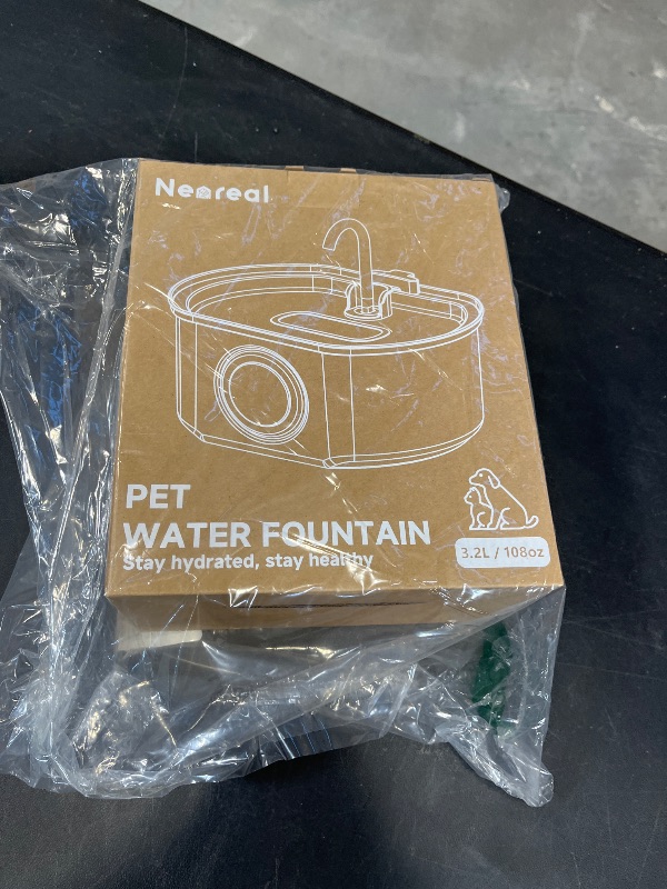 Photo 1 of Neareal Stainless Steel Cat Water Fountain