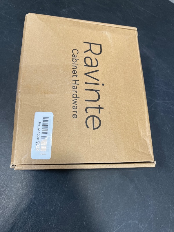 Photo 1 of Ravinte Matte Black Semi-Overlay Hinges, 60 Pack
