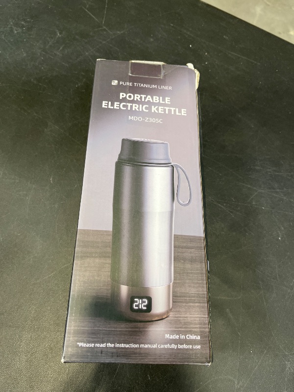Photo 1 of ZING TTI Pure Titanium Electric Kettle