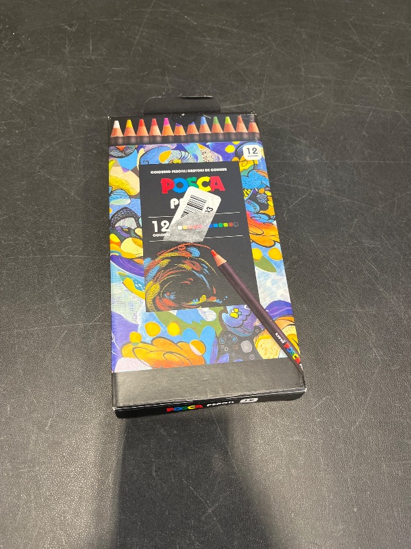 Photo 1 of POSCA® Colored Pencils, Soft Core, 12 Count