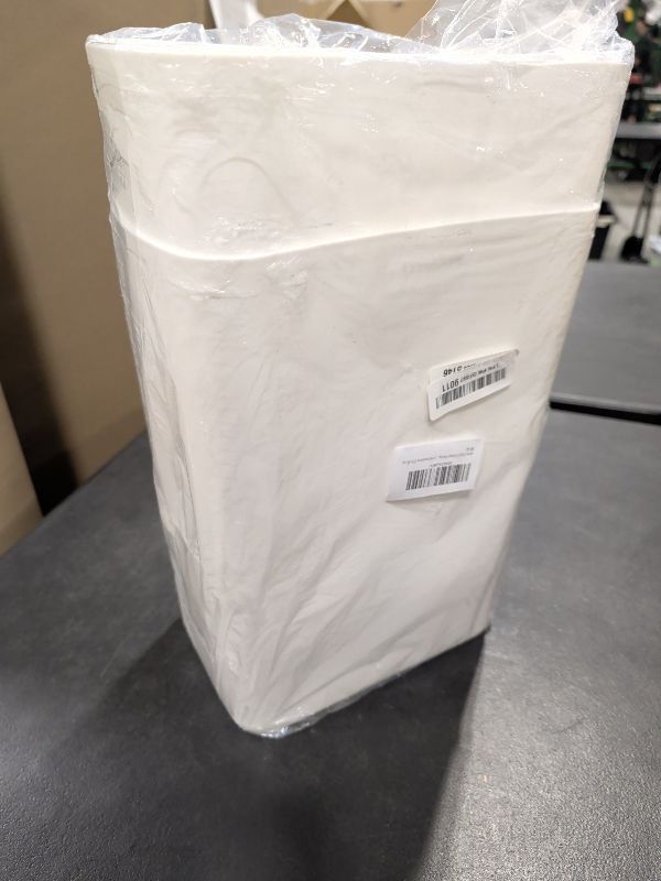 View 2 of mzxoo Slim Space-Saving Trash Can with Press Top Lid, 15L 4 Gallon