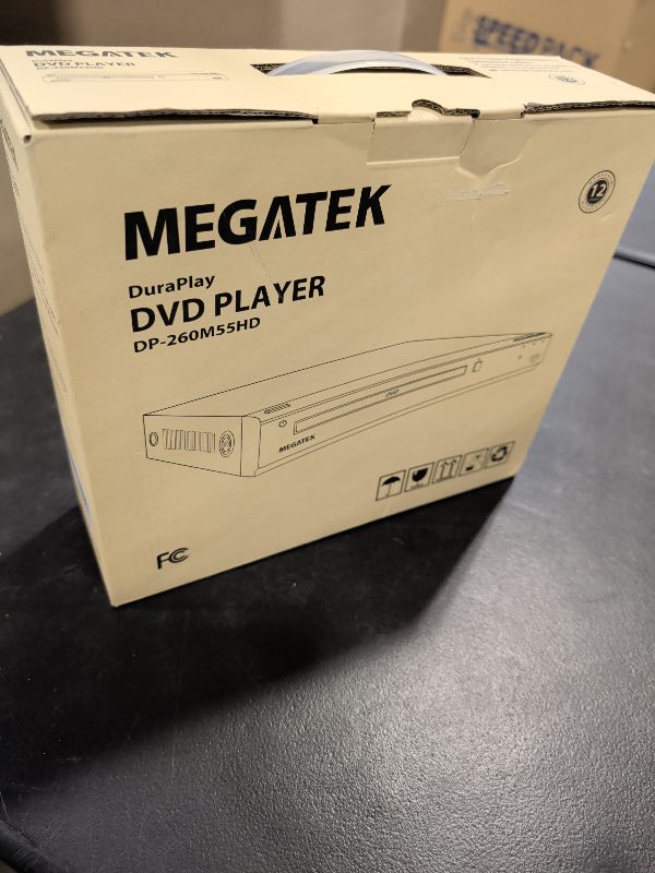 Photo 1 of MEGATEK Region-Free DVD Player, 1080p Upscaling