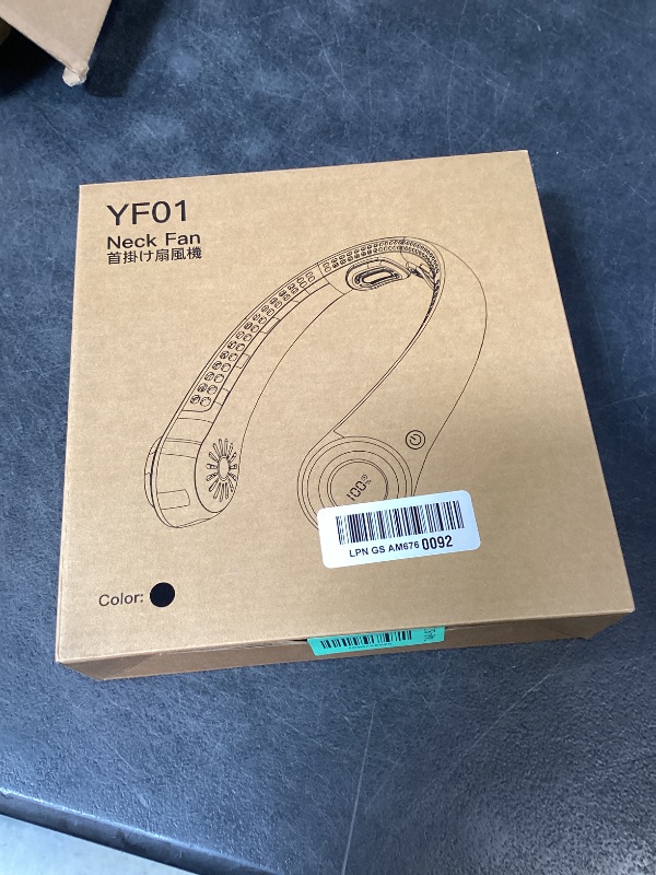 Photo 1 of Taiofan Portable Neck Fan, 5000mAh, 5 Speeds