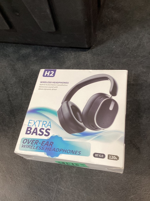 Photo 1 of MMWOWARTS Hybrid ANC Wireless Over-Ear Headphones