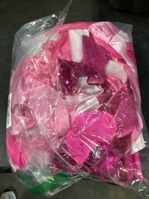 Photo 1 of Wish Care 6ft Sequin Table Skirt - Gradient Fuchsia