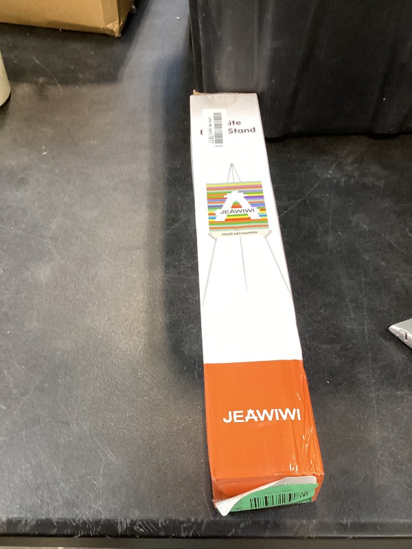 Photo 1 of JEAWIWI Lightweight Easel Stand, 66 Inch, White