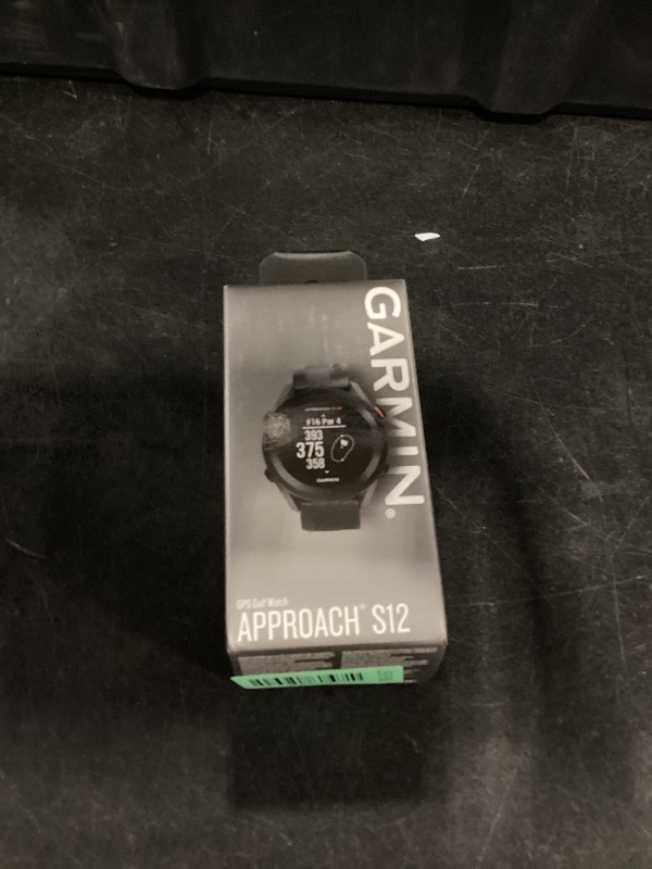 Photo 1 of Garmin Approach S12 Golf Watch - Black