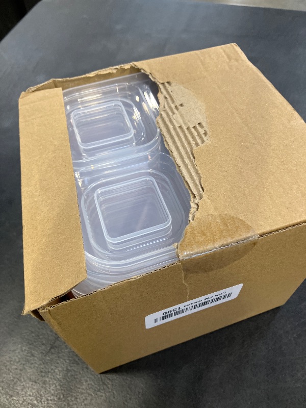 Photo 1 of BE OVER QUALITY 6 Pack Snack Containers, 4 Compartment Bento Boxes
