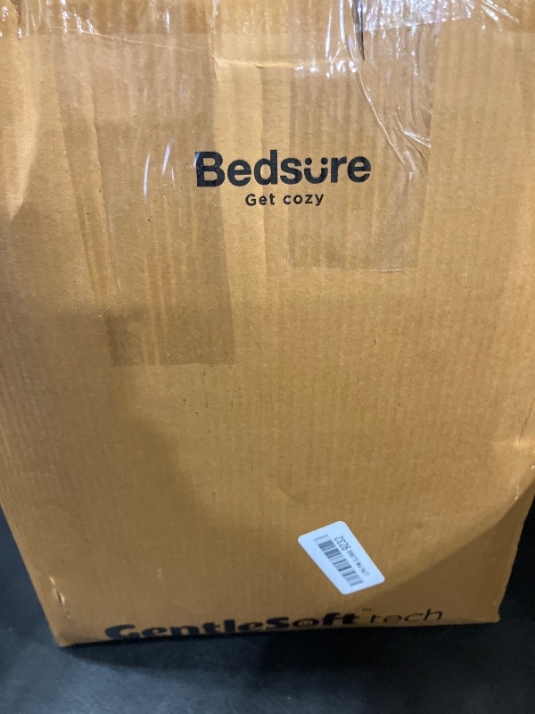 View 2 of Bedsure 100% Cotton Herringbone Blanket, King, Brown