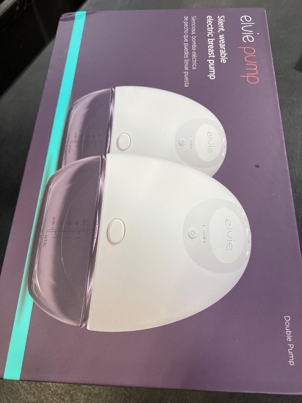 Photo 1 of Elvie - Double, Wearable Breast Pump w/App - The Smallest & Quietest - Portable - Hands Free & Discreet - Automated with Four Personalized Settings