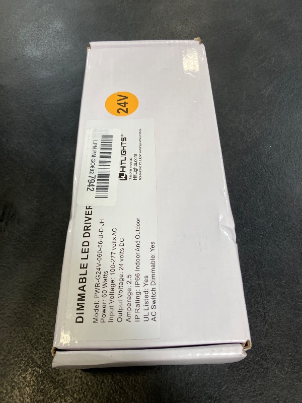 Photo 1 of HitLights 24V 60W Dimmable LED Driver