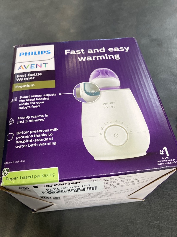 Photo 1 of Philips Avent Premium Fast Bottle Warmer with Smart Temperature Control