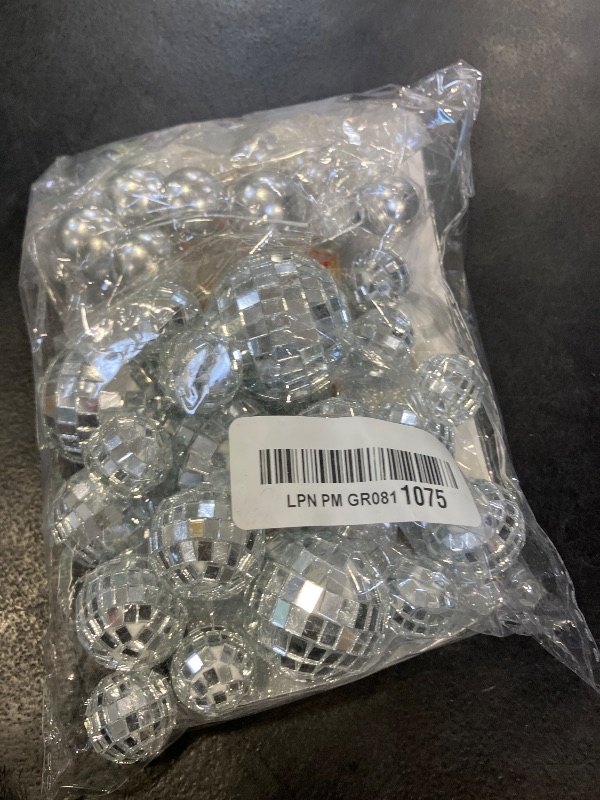 Photo 1 of SONICEBUY 40Pcs Disco Ball Cake Toppers