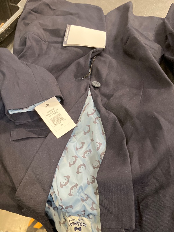 Photo 1 of Appaman Navy Blue Mod Suit - Size 16