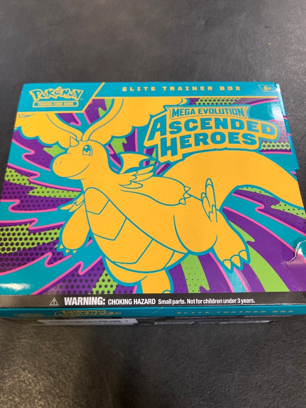 Photo 1 of Pokémon TCG: Mega Evolution—Ascended Heroes Elite Trainer Box