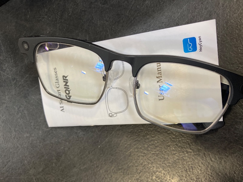 Photo 1 of EGQINR AI Smart Glasses with 4K Camera