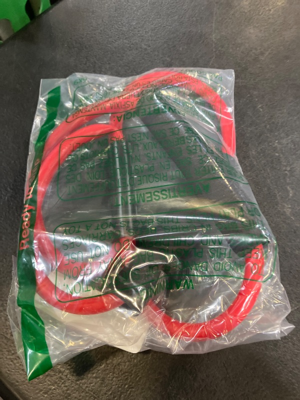Photo 1 of SPRI Ultra Toner Figure 8 Resistance Band (Medium, Red)