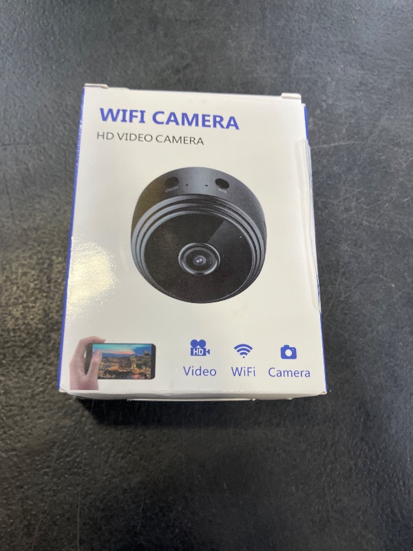 Photo 1 of RFAWKNG Mini Hidden Camera with Audio/Video, Black