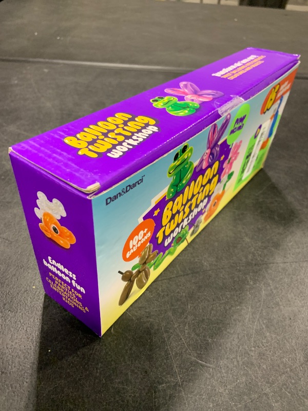 Photo 1 of Dan&Darci Balloon Animal Twisting Kit with Pump for Kids - Boy & Girl Gift