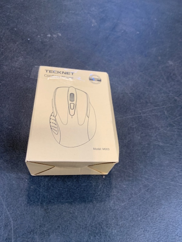 Photo 1 of TECKNET Wireless Mouse, 2.4G Ergonomic Computer Mouse, 2600 DPI, Purple