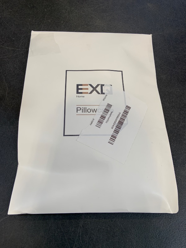 Photo 1 of EXQ Home Satin Pillowcase 20x54" Black Printed