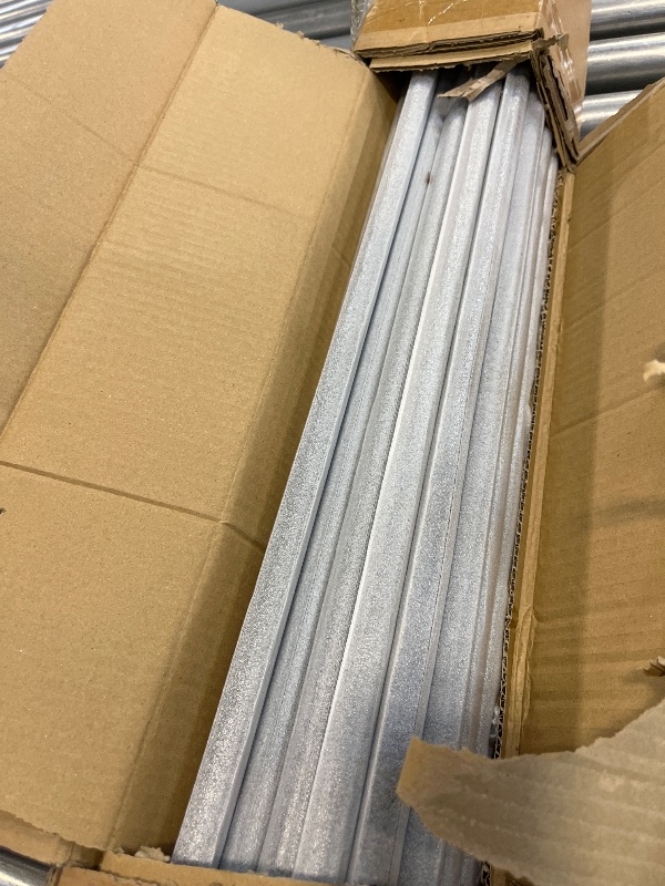 Photo 1 of Wqeya 8FT Iron Horizontal Balusters - Matte Black (20 Pack)