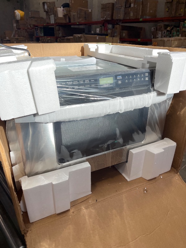 Photo 1 of Sharp KB6524PSY 24-Inch 1.2 cu. ft. Microwave Drawer