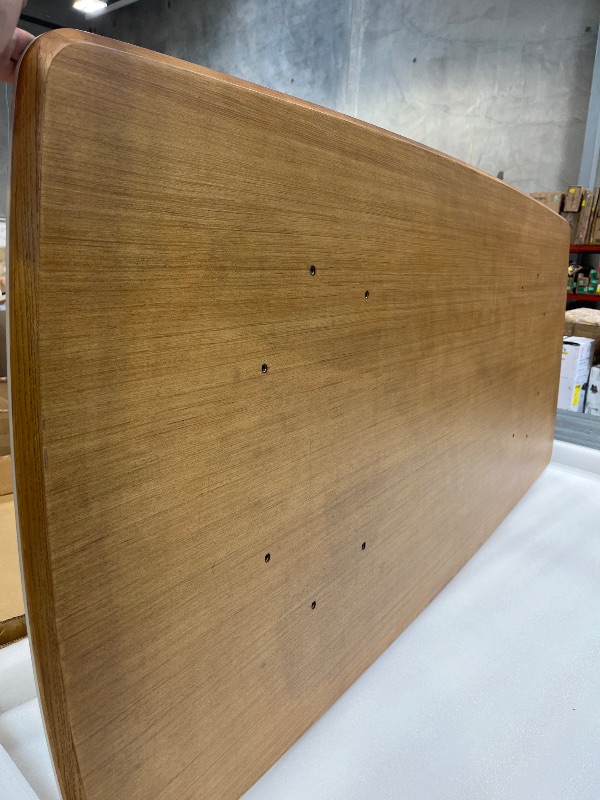 Photo 1 of heavy table 78"x35 1/2" missing legs table only 