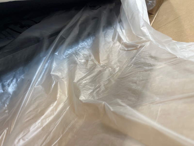 Photo 1 of Mxhtcewz King Velvet Bed Frame - Beige----missing some harware 