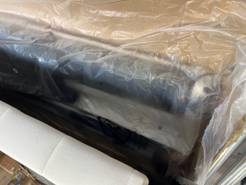 Photo 1 of Mxhtcewz King Velvet Bed Frame - Beige----missing some harware 