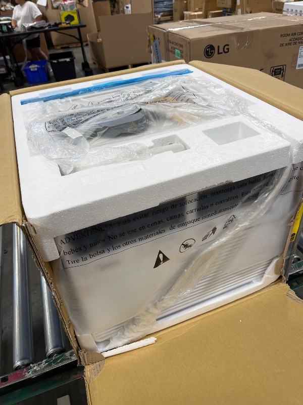 Photo 1 of Midea 14,000 BTU Smart Inverter 115V Window Air Conditioner, 700 Sq Ft