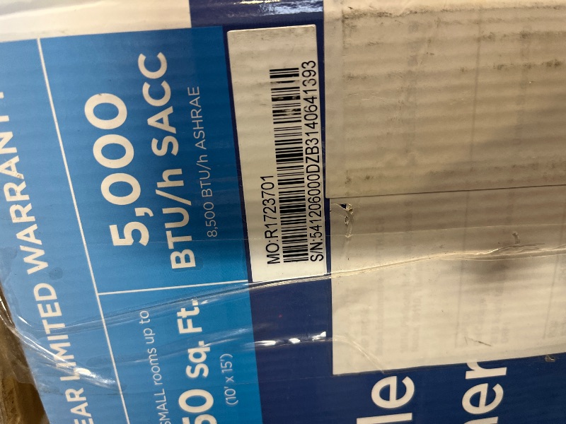 Photo 1 of Midea 8,500 BTU Smart Portable Air Conditioner---damaged ------sell for parts 