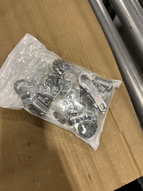 Photo 1 of WOOCH Cabinet Cam Locks, Keyed Alike, 1" Cylinder, Chrome