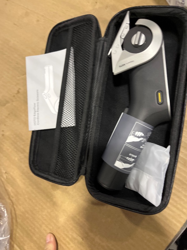 Photo 1 of HOTO EdgeFlow Electric Cardboard Cutter, Smart Cordless Electric Scissors