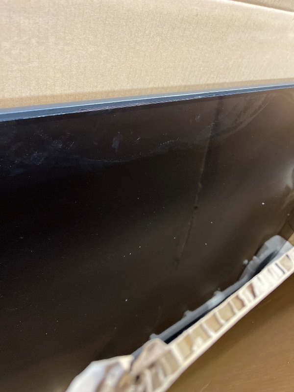 View 3 of TCL 75" T7 QLED Google TV 4K ------cracked screen -----sell for parts