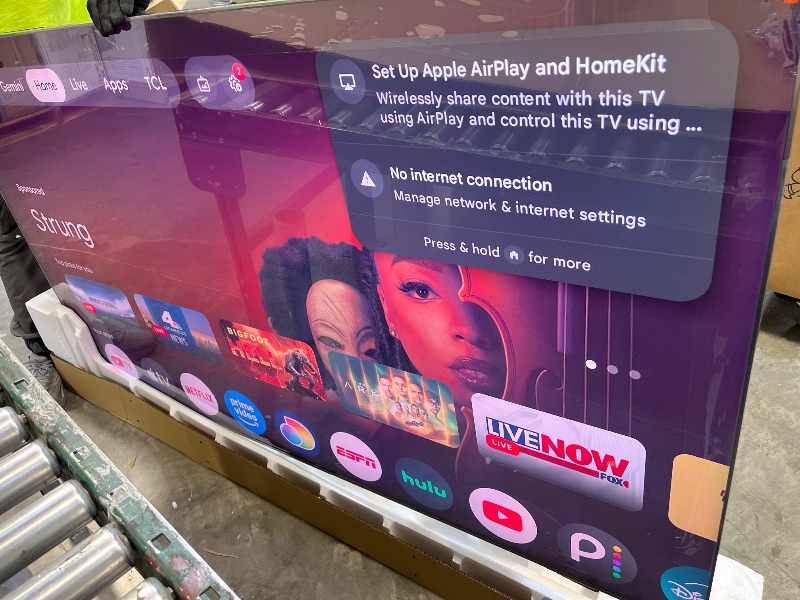 Photo 1 of TCL 75 Inch QM8L QLED Smart TV