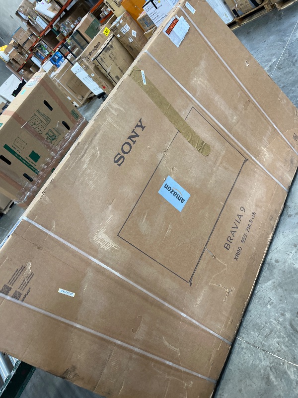 Photo 1 of Sony 85 Inch BRAVIA 9 Mini LED QLED 4K HDR Smart Google TV (K-85XR90)------factory new ---did have a small scratch on it from the manufacturer