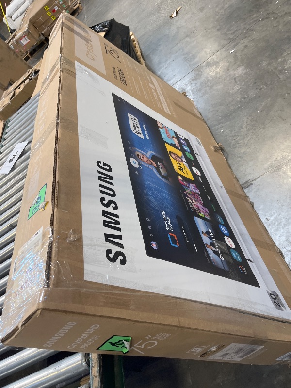 Photo 1 of Samsung 75-Inch Class U8000H Series Crystal UHD, 4K, Smart TV, 2026 Model