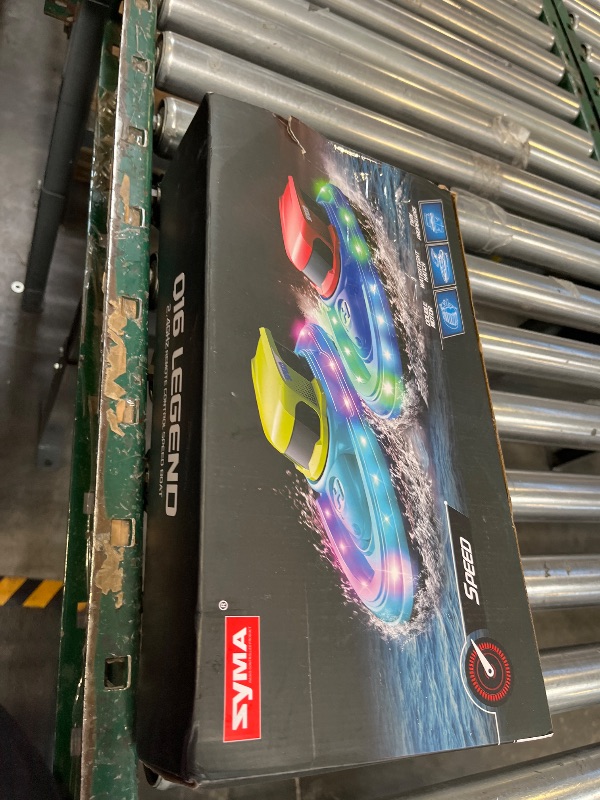 Photo 1 of SYMA 2 Pack RC Boats with LED Lights & Water Spray