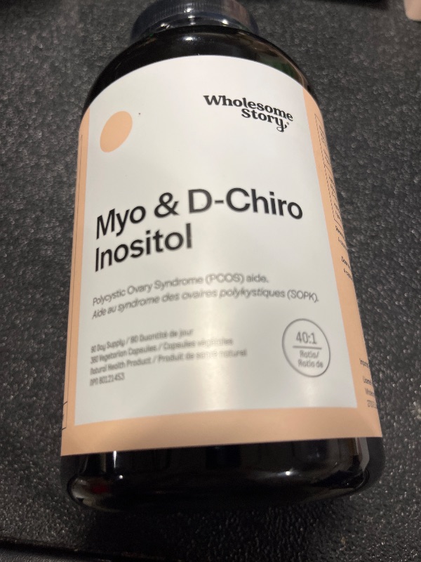 Photo 1 of Wholesome Story Myo-Inositol & D-Chiro Inositol Supplement for Women